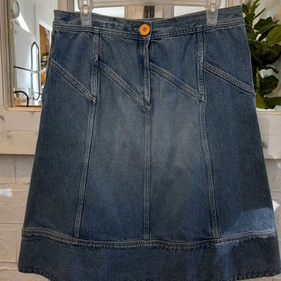 Mark Jacobs 2004 Denim Skirt